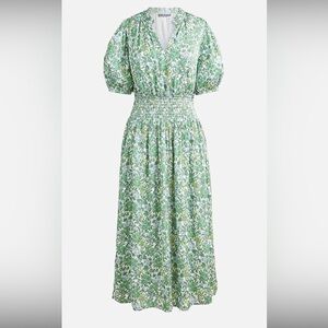 JCrew smock waist dress